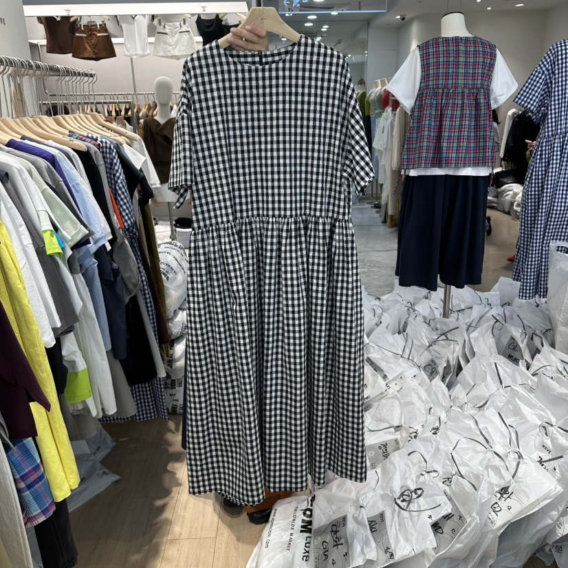 REVE-L韓國直郵女士新品26春夏職業熱賣人氣休閑推薦連衣裙REVE-L連衣裙圖色2