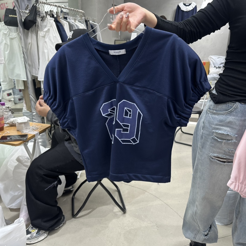 JUDYQUE韓國東大門代購女裝新品26春夏職業人氣推薦時尚T恤JUDYQUET恤圖色2