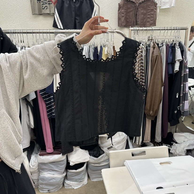 MAGOT韓國代購女士新品職業熱賣休閑時尚人氣推薦吊帶背心IIIΛGOT/MAGOT吊帶/背心