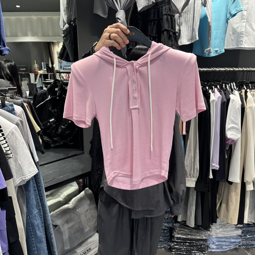 STAR-L韓國代購女士新款休閑職業推薦時尚26春夏熱賣T恤STAR-LT恤圖色2