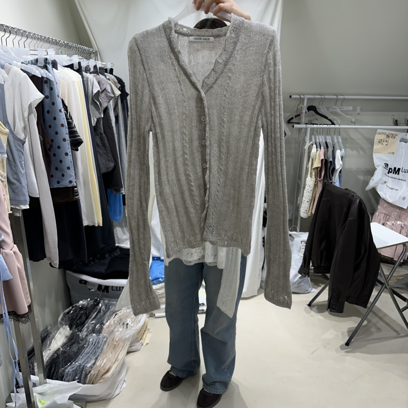 OWNS韓國直郵實拍女士新品休閑推薦人氣職業26春夏針織衫OWNS HAUS針織衫圖色2