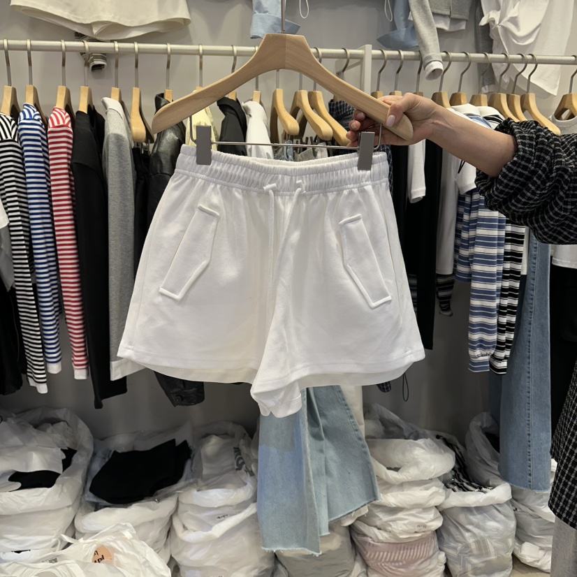 Q C韓國直郵女士新款職業時尚熱賣26春夏人氣推薦休閑短褲Republlc of qc短褲圖色1