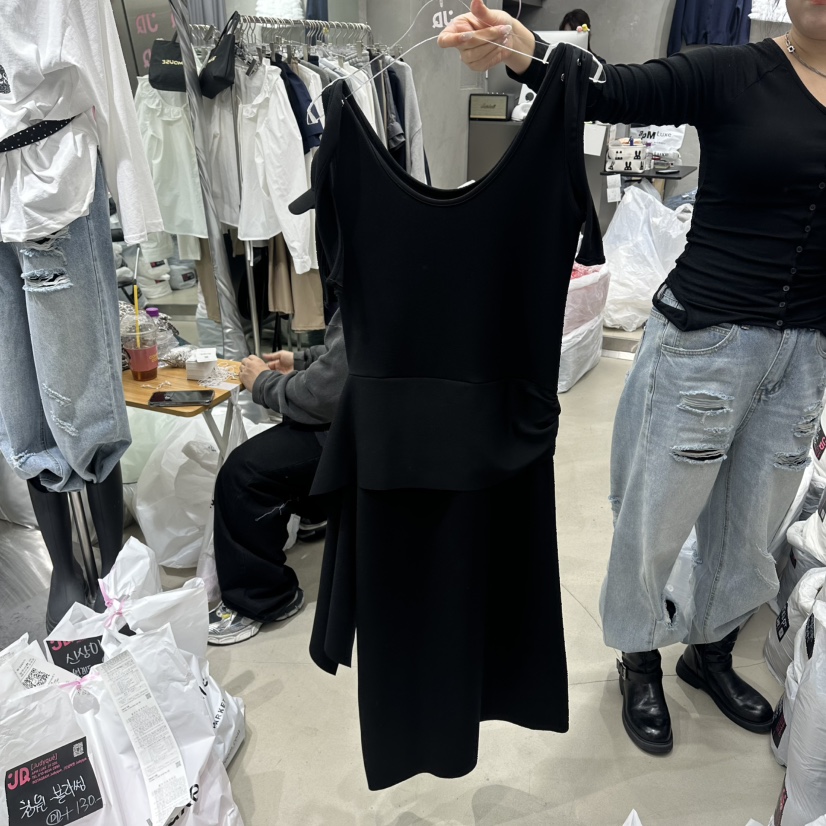 JUDYQUE韓國代購女士新款熱賣時尚職業人氣推薦休閑連衣裙JUDYQUE連衣裙