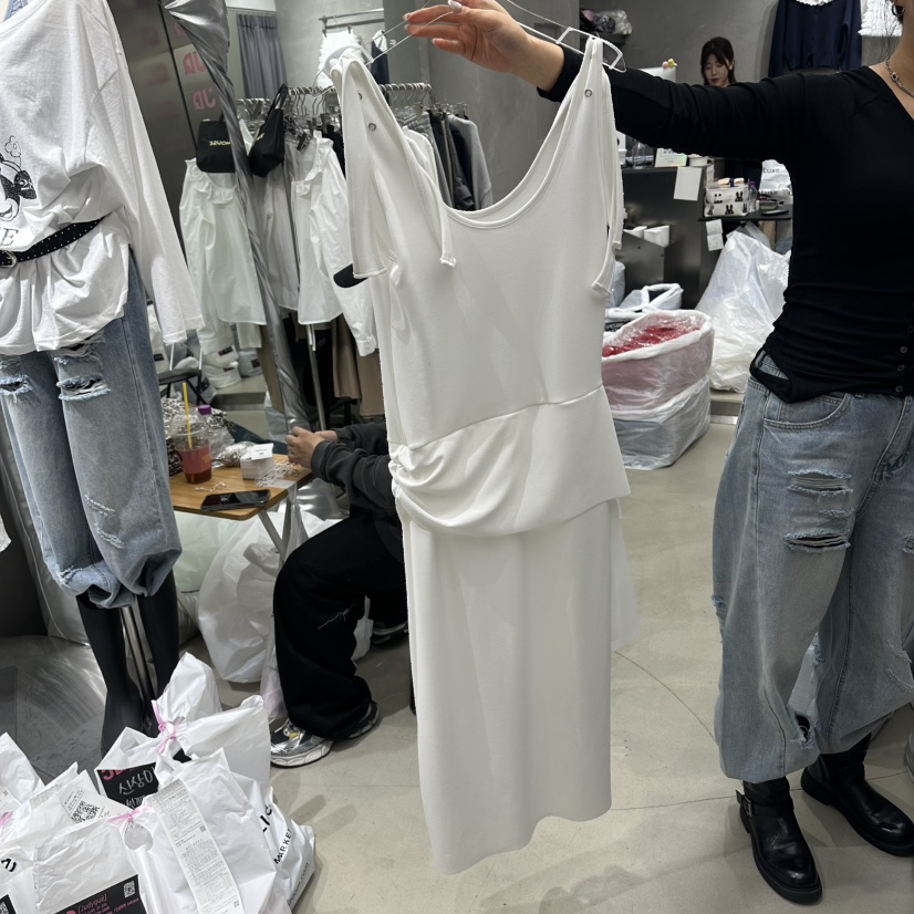 JUDYQUE韓國代購女士新款熱賣時尚職業人氣推薦休閑連衣裙JUDYQUE連衣裙圖色1