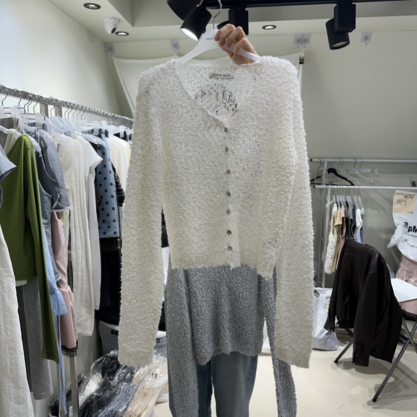 OWNS韓國東大門直郵女士新款人氣26春夏熱賣休閑時尚針織衫OWNS HAUS針織衫圖色1