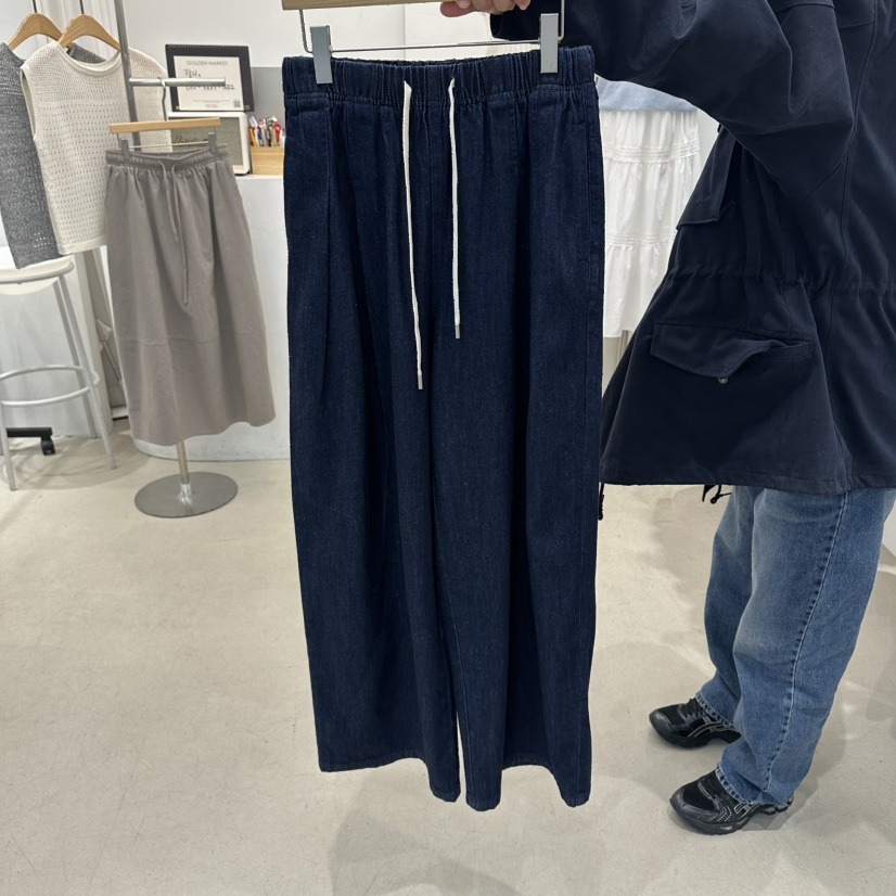 GOLDEN MARKET韓國代購女裝新品26春夏推薦職業時尚休閑褲GOLDEN MARKET休閑褲圖色1