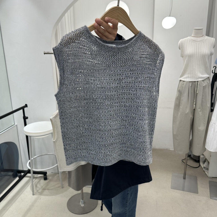 GOLDEN MARKET韓國代購女士新款26春夏推薦時尚吊帶背心GOLDEN MARKET吊帶/背心圖色2