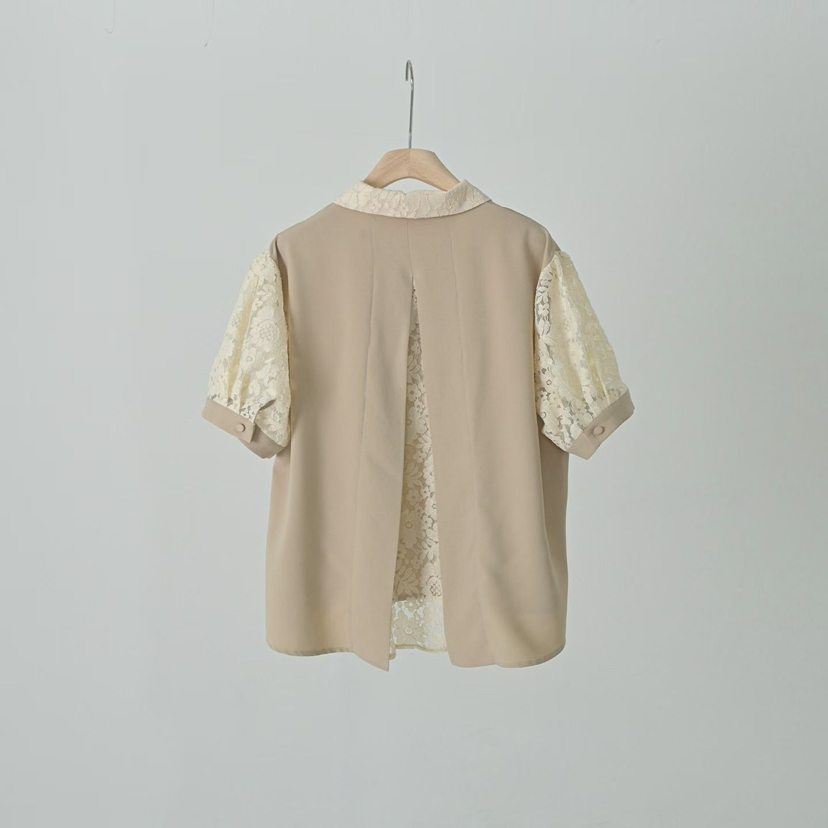 RUMBA韓國直郵女士新款職業熱賣推薦時尚休閑26春夏襯衫蕾絲衫RUMBA襯衫/蕾絲衫