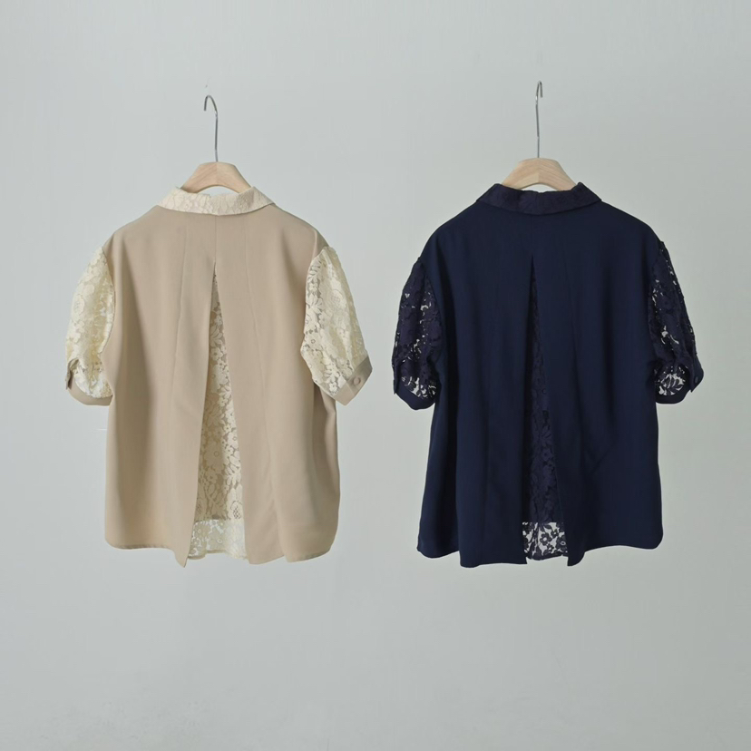 RUMBA韓國直郵女士新款職業熱賣推薦時尚休閑26春夏襯衫蕾絲衫RUMBA襯衫/蕾絲衫