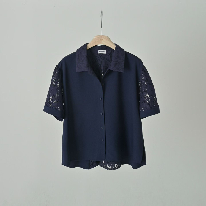 RUMBA韓國直郵女士新款職業熱賣推薦時尚休閑26春夏襯衫蕾絲衫RUMBA襯衫/蕾絲衫圖色2