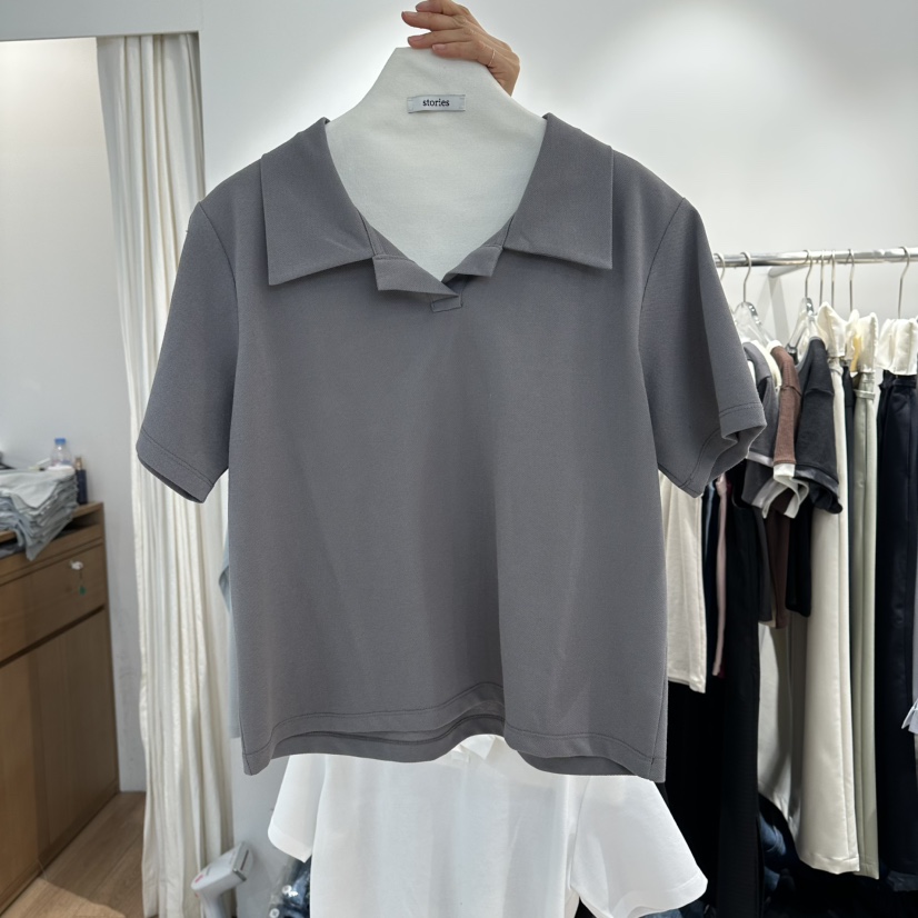 STORIES韓國東大門直郵女裝新品休閑時尚職業熱賣襯衫蕾絲衫STORIES襯衫/蕾絲衫圖色3