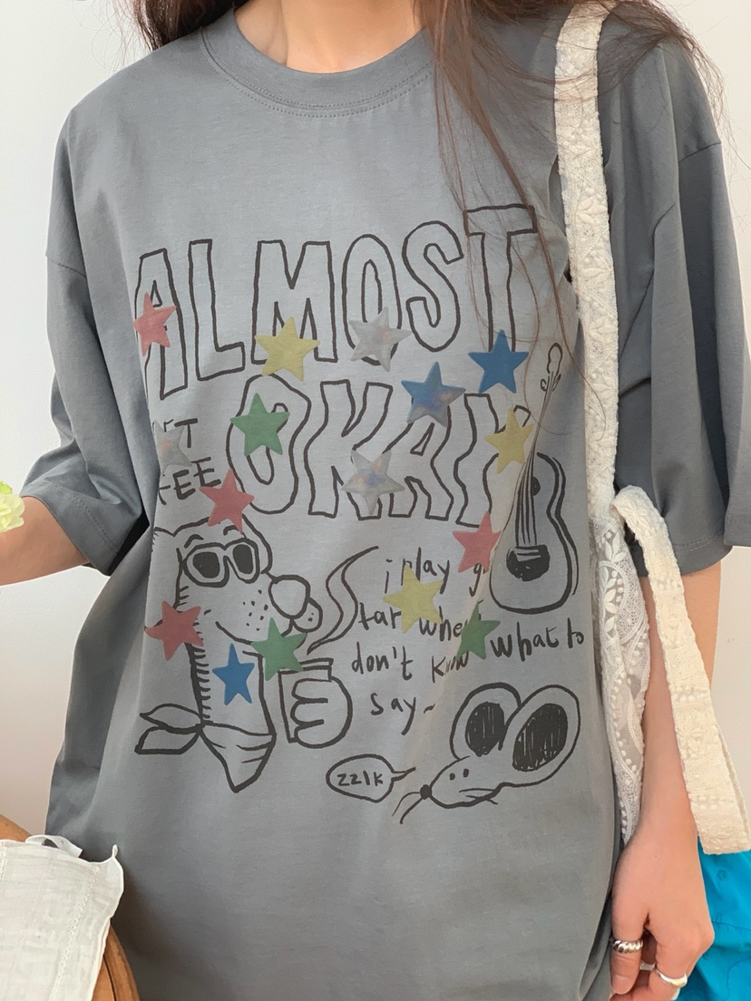 TOLL韓國直郵女裝新品人氣時尚推薦26春夏職業熱賣休閑T恤TOLLT恤