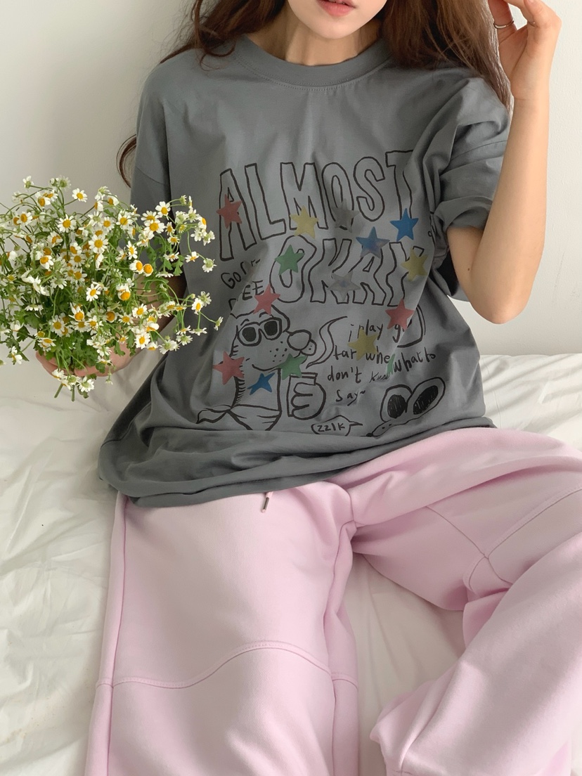 TOLL韓國直郵女裝新品人氣時尚推薦26春夏職業熱賣休閑T恤TOLLT恤