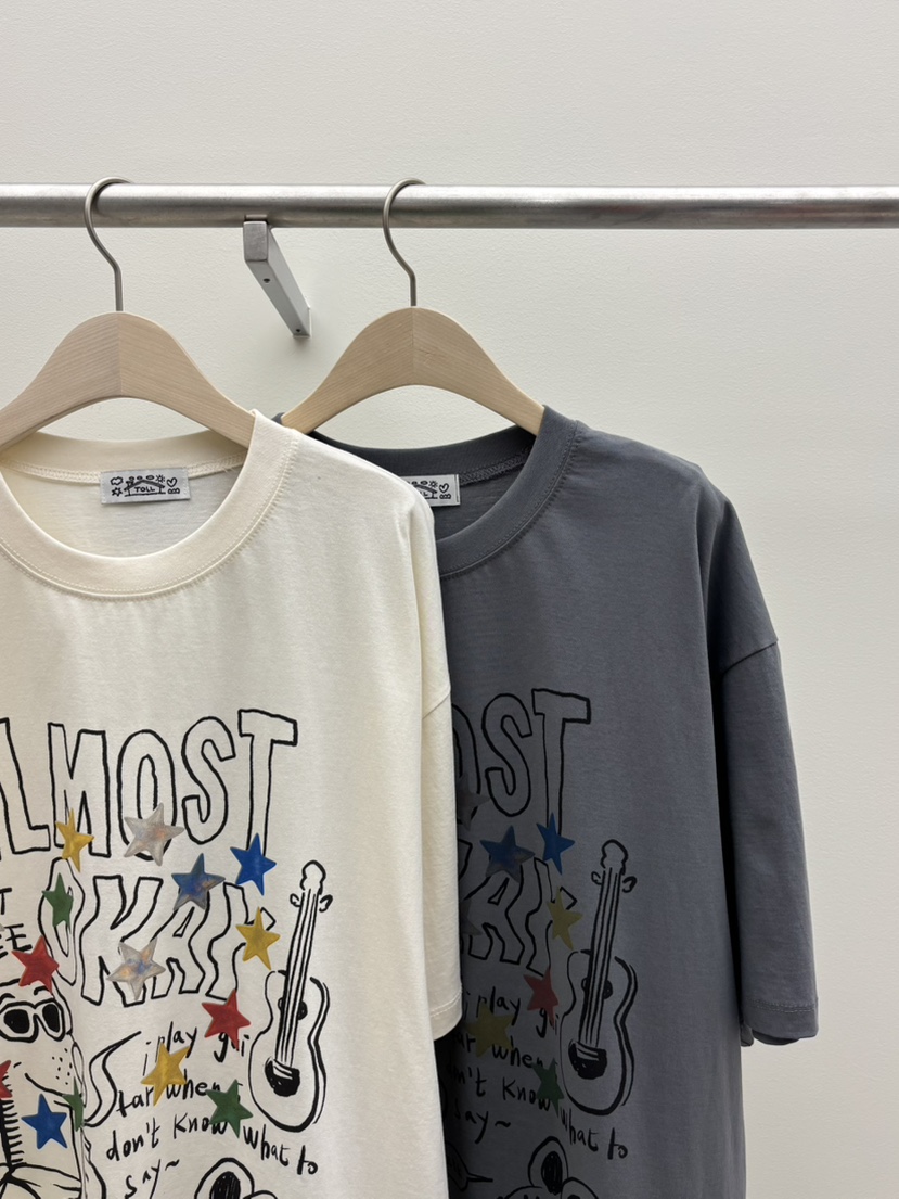 TOLL韓國直郵女裝新品人氣時尚推薦26春夏職業熱賣休閑T恤TOLLT恤