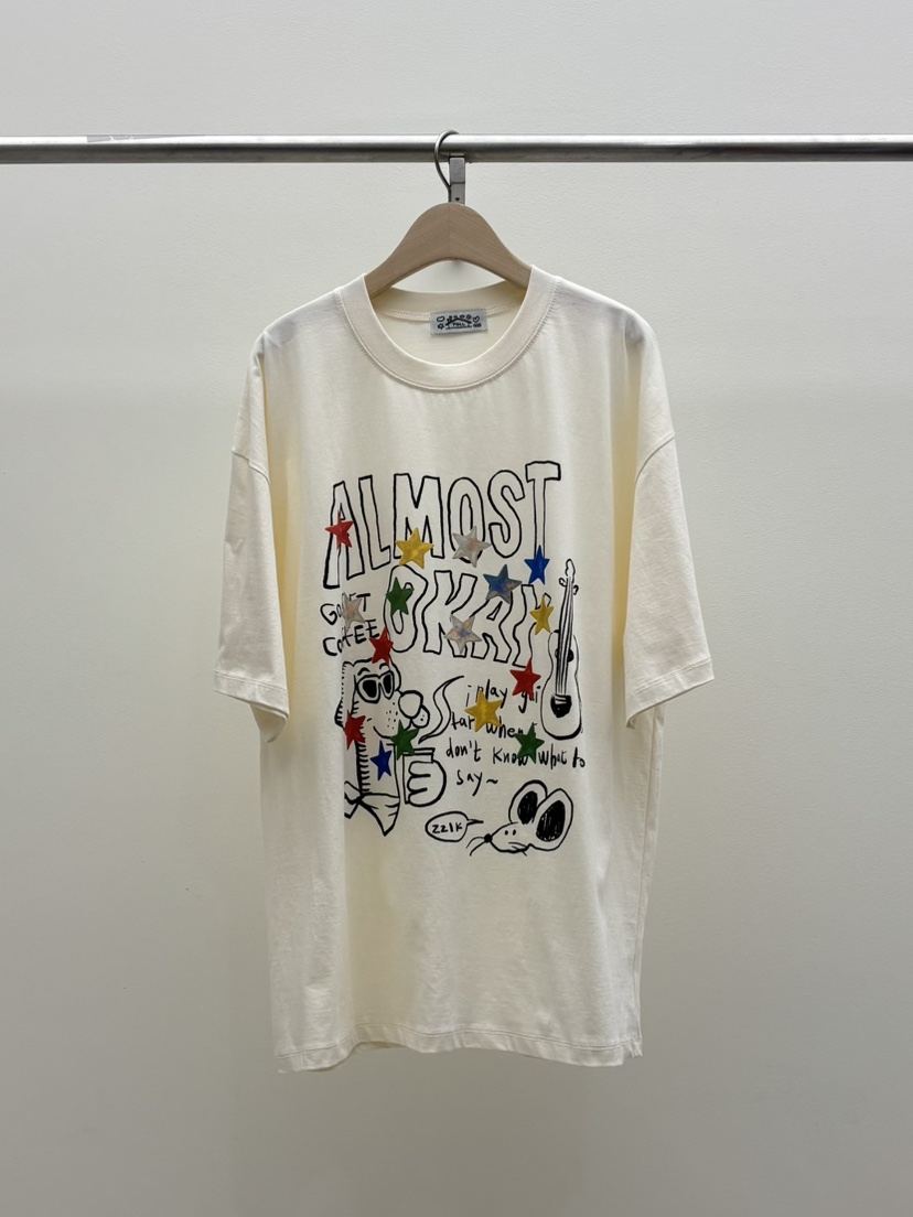 TOLL韓國直郵女裝新品人氣時尚推薦26春夏職業熱賣休閑T恤TOLLT恤圖色1