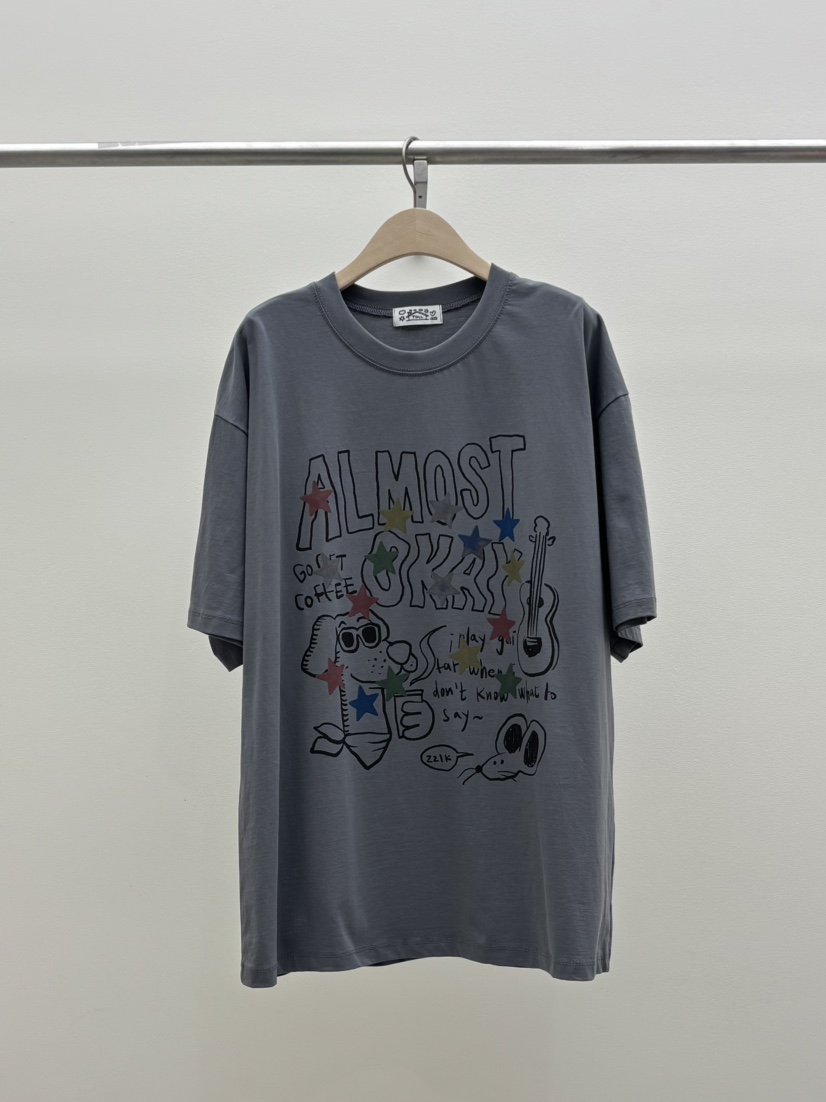 TOLL韓國直郵女裝新品人氣時尚推薦26春夏職業熱賣休閑T恤TOLLT恤圖色2