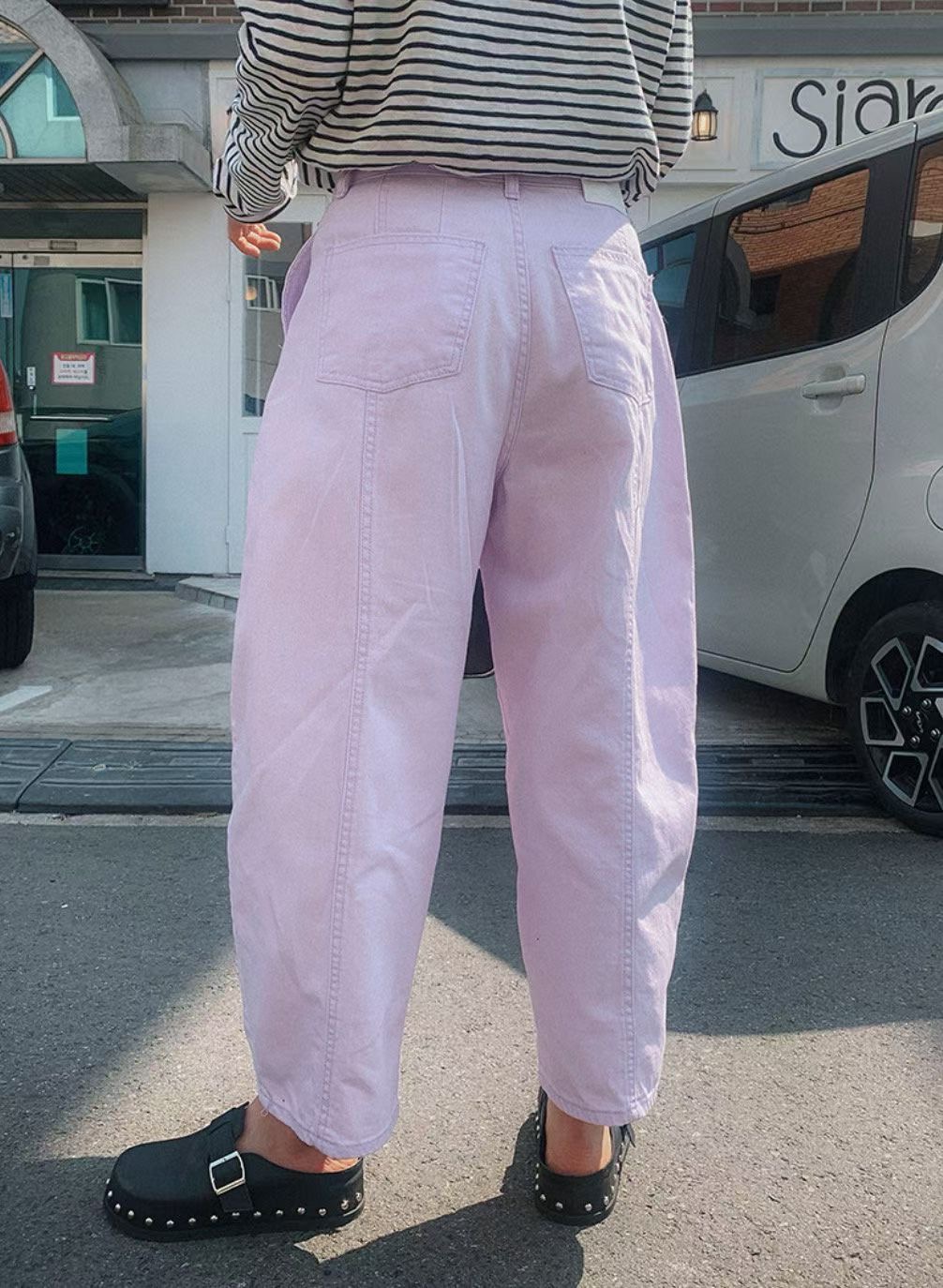 L V C韓國直郵女裝新款時尚26春夏推薦人氣休閑熱賣牛仔褲L_V_C牛仔褲