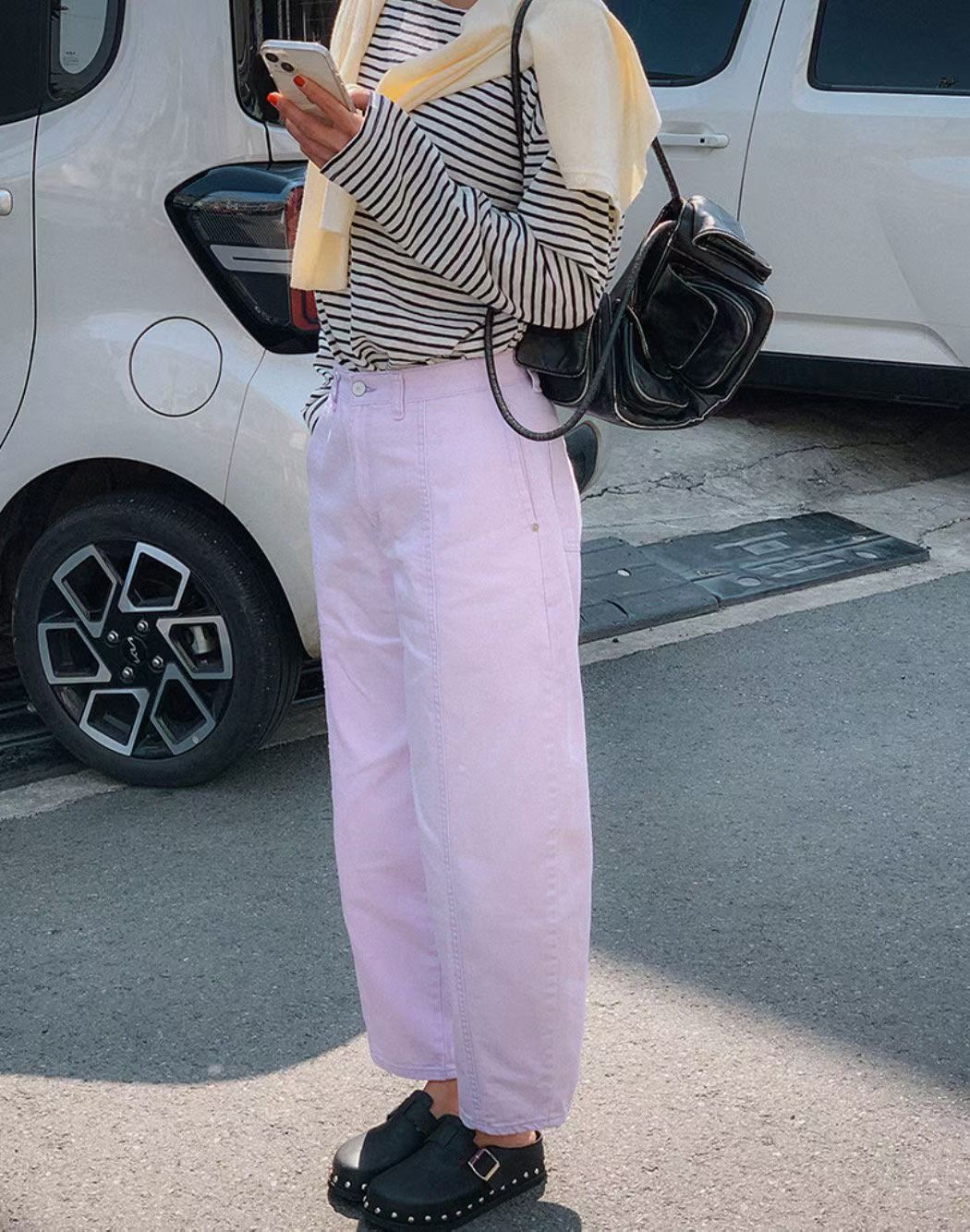 L V C韓國直郵女裝新款時尚26春夏推薦人氣休閑熱賣牛仔褲L_V_C牛仔褲