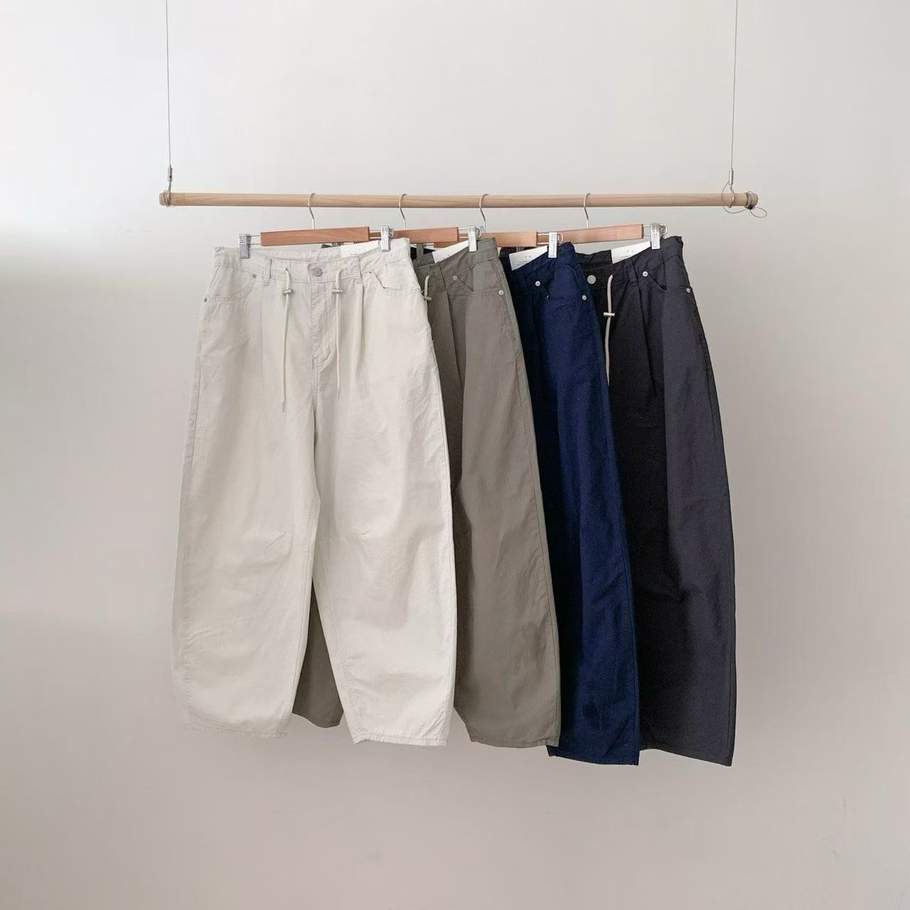 L V C韓國直郵女士新品休閑熱賣26春夏人氣時尚牛仔褲提花L_V_C牛仔褲圖色4左四色