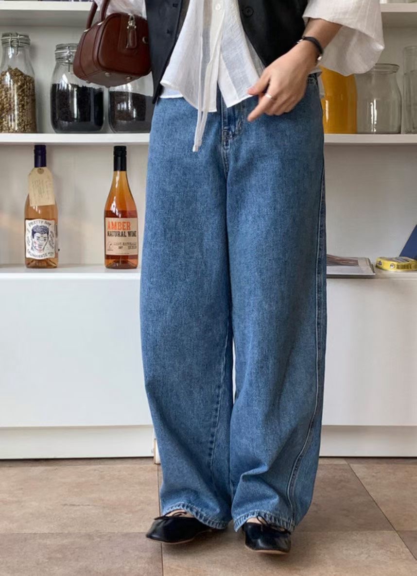 L V C韓國代購女士新品時尚職業人氣推薦休閑熱賣牛仔褲L_V_C牛仔褲