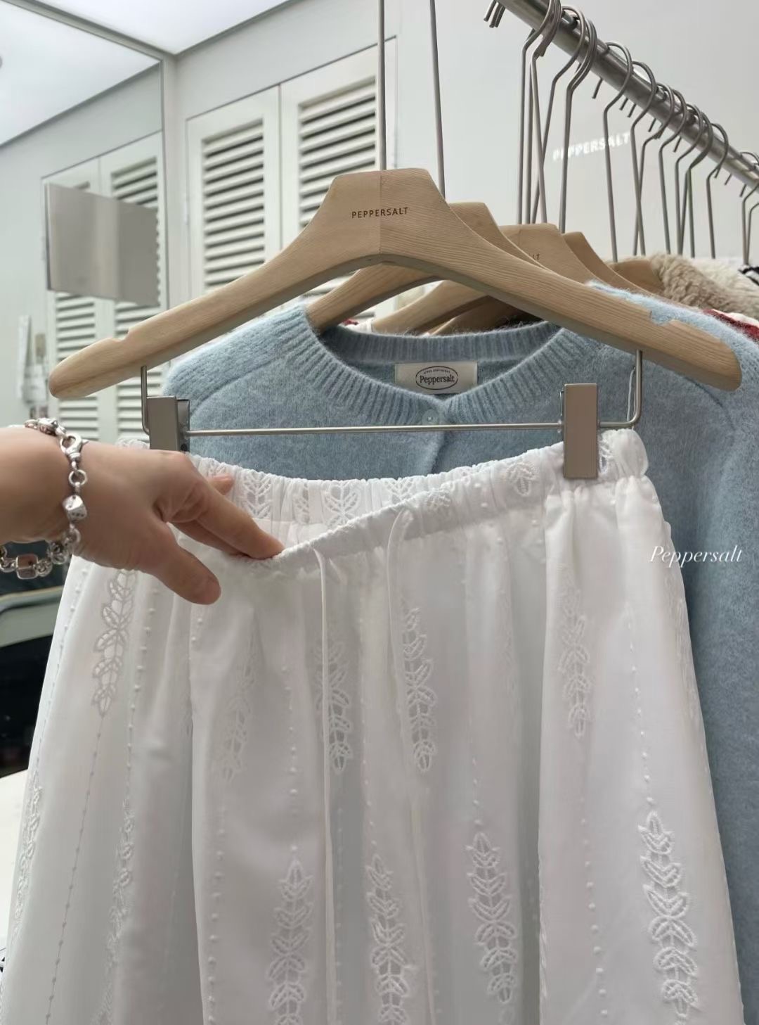 PEPPER 페페韓國代購女裝新品職業時尚休閑半身裙中短裙PEPPER-SEOUL半身裙/中短裙