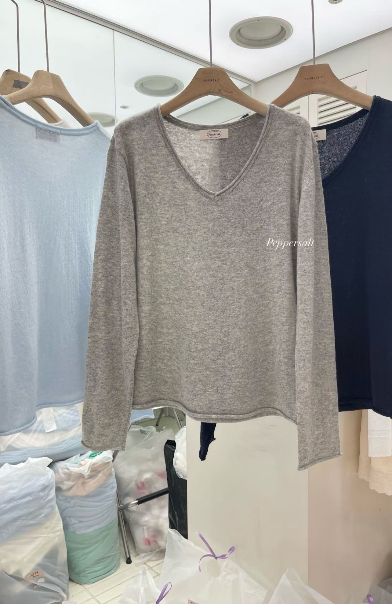 PEPPER 페페韓國代購女士新款推薦職業熱賣人氣26春夏針織衫PEPPER-SEOUL針織衫圖色2