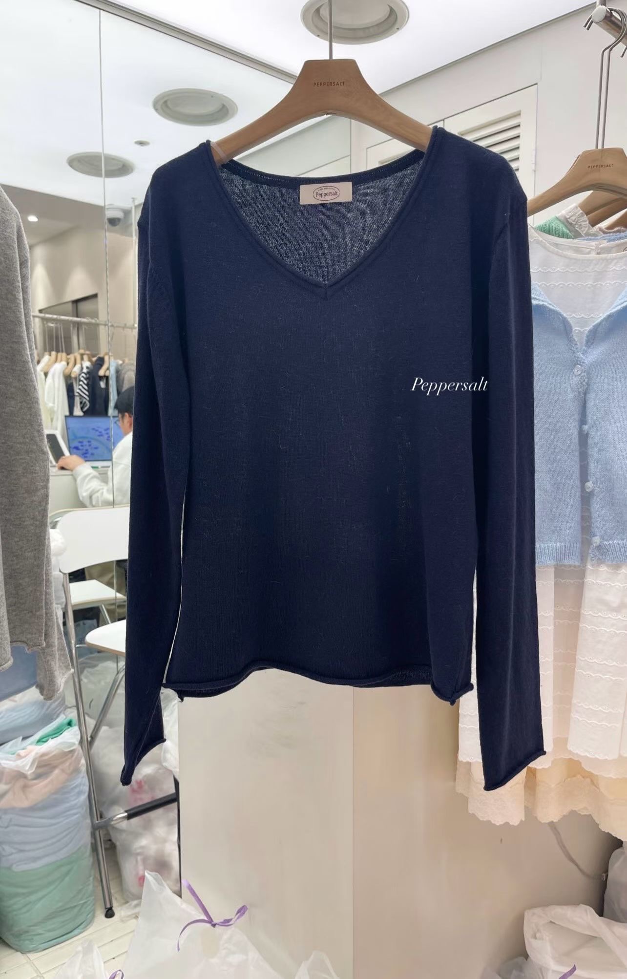 PEPPER 페페韓國代購女士新款推薦職業熱賣人氣26春夏針織衫PEPPER-SEOUL針織衫圖色3