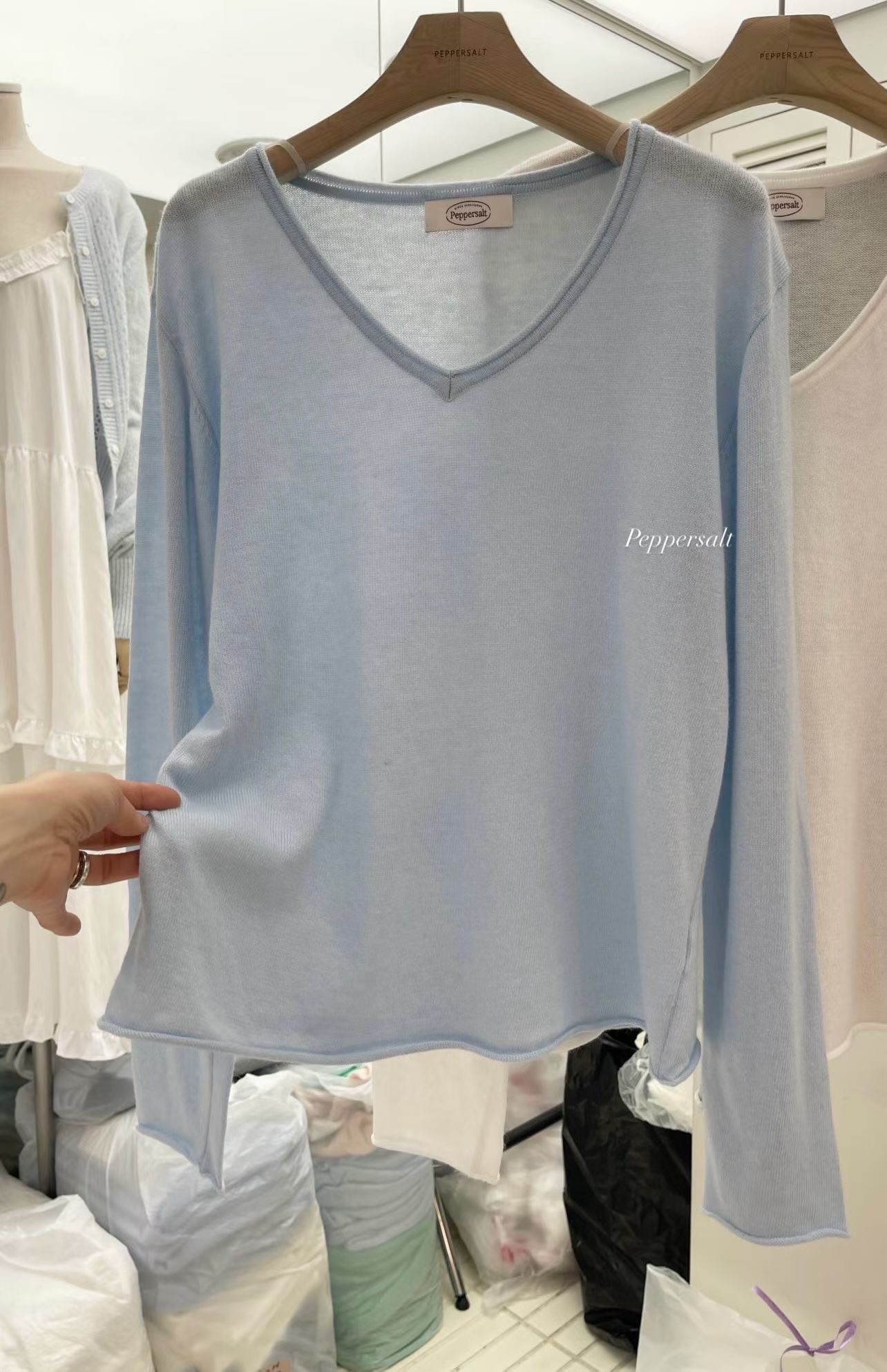 PEPPER 페페韓國代購女士新款推薦職業熱賣人氣26春夏針織衫PEPPER-SEOUL針織衫圖色4