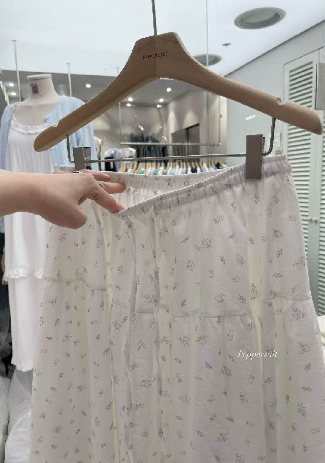 PEPPER 페페韓國代購女裝新款休閑時尚推薦26春夏職業長裙PEPPER-SEOUL長裙