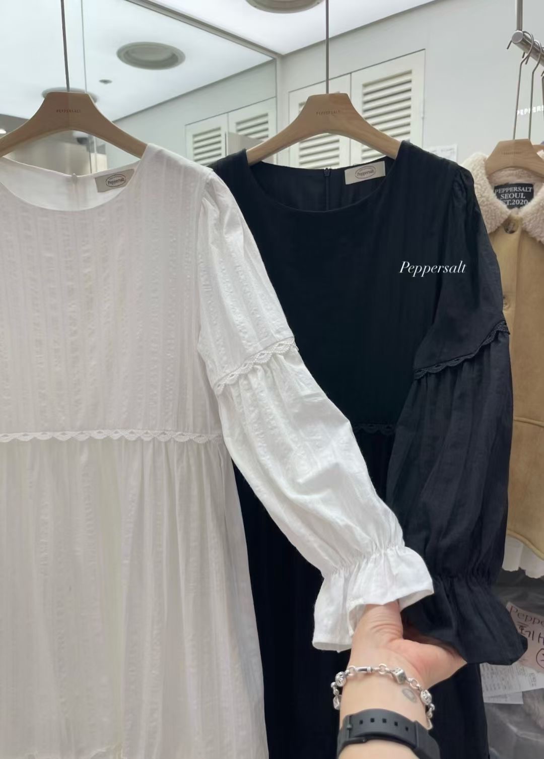 PEPPER 페페韓國直郵實拍女士新款推薦人氣休閑時尚連衣裙PEPPER-SEOUL連衣裙
