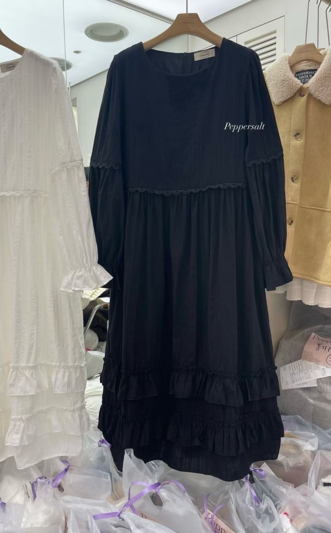 PEPPER 페페韓國直郵實拍女士新款推薦人氣休閑時尚連衣裙PEPPER-SEOUL連衣裙圖色2