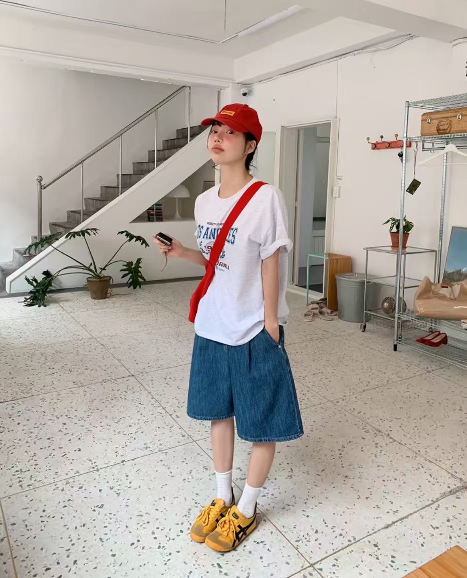 L V C韓國代購女士新品熱賣26春夏推薦職業人氣時尚短褲L_V_C短褲