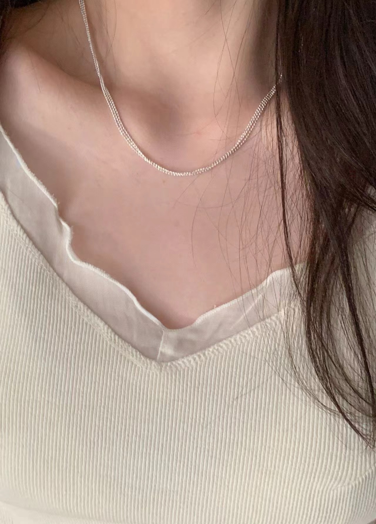 MELLOUNGE-멜라운지-T韓國東大門直郵女士新品26春夏吊帶背心雪紡MELLOUNGE-2件起吊帶/背心