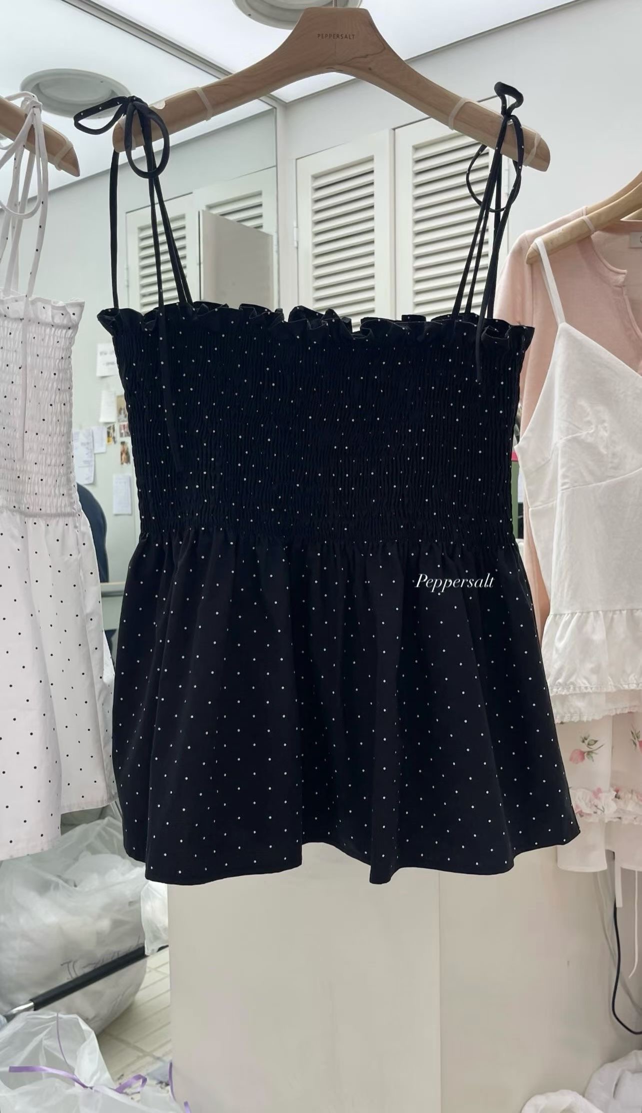 PEPPER 페페韓國東大門直郵女裝新品職業時尚人氣吊帶背心PEPPER-SEOUL吊帶/背心圖色2