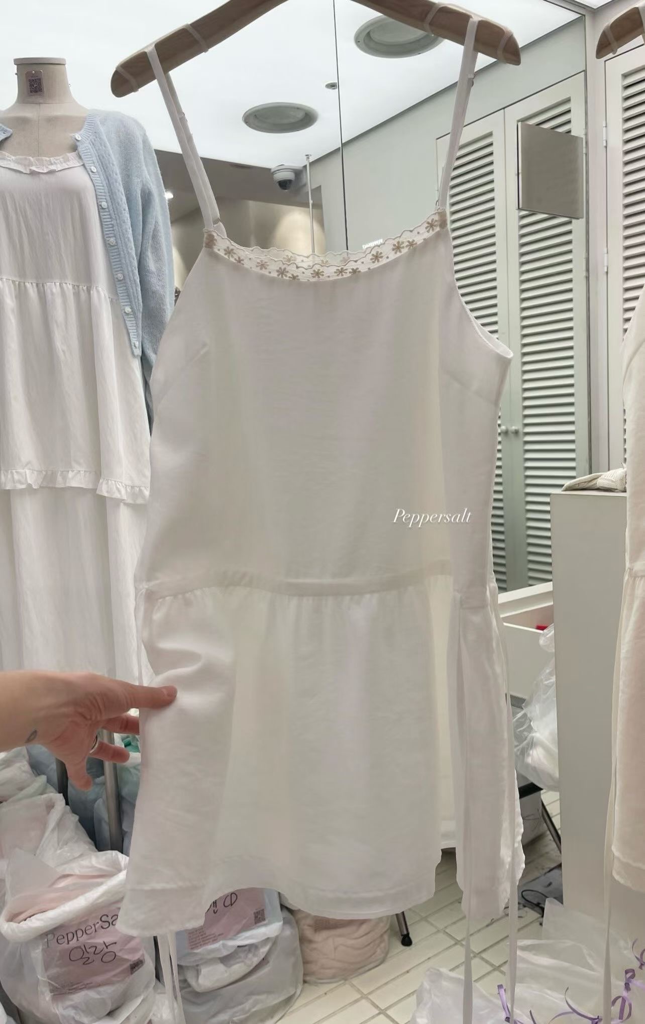 PEPPER 페페韓國代購女裝新款時尚休閑職業人氣26春夏連衣裙PEPPER-SEOUL連衣裙圖色1