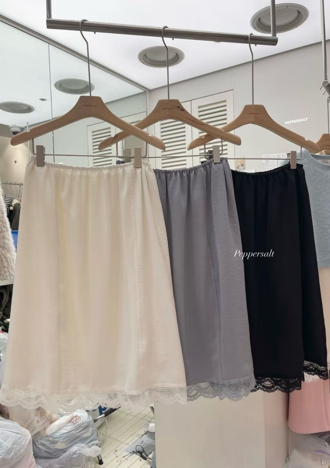 PEPPER 페페韓國代購女裝新款熱賣時尚26春夏半身裙中短裙PEPPER-SEOUL半身裙/中短裙