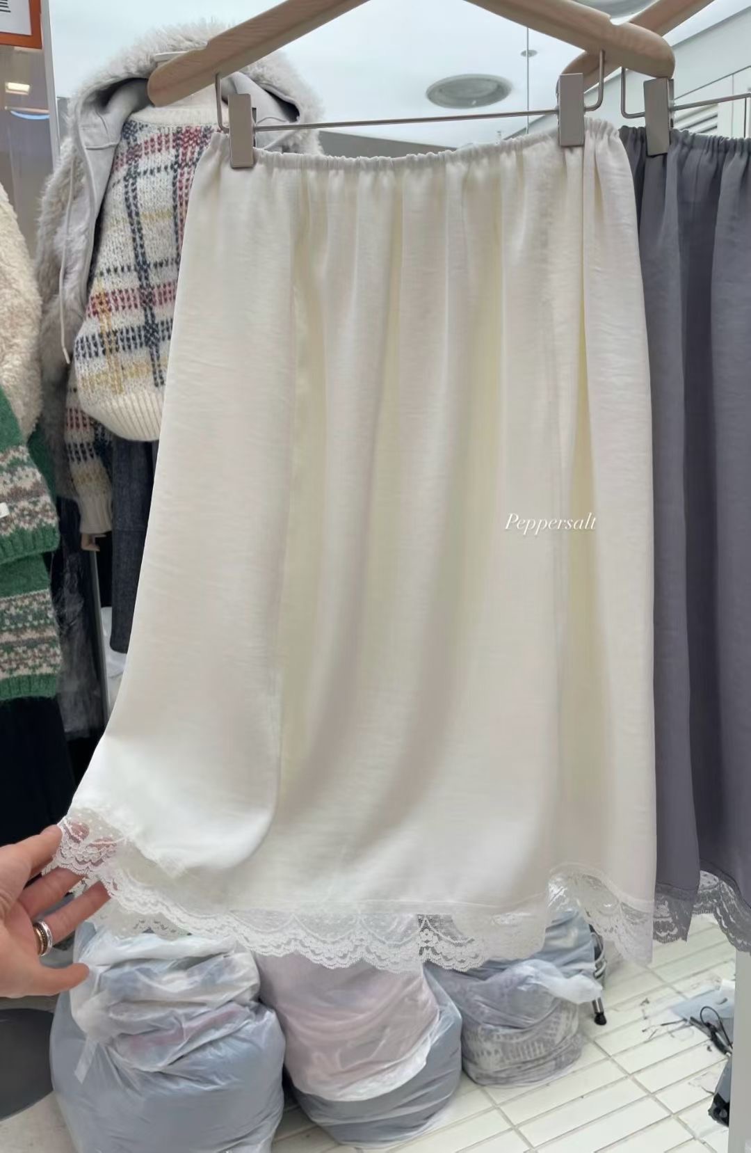 PEPPER 페페韓國代購女裝新款熱賣時尚26春夏半身裙中短裙PEPPER-SEOUL半身裙/中短裙圖色1