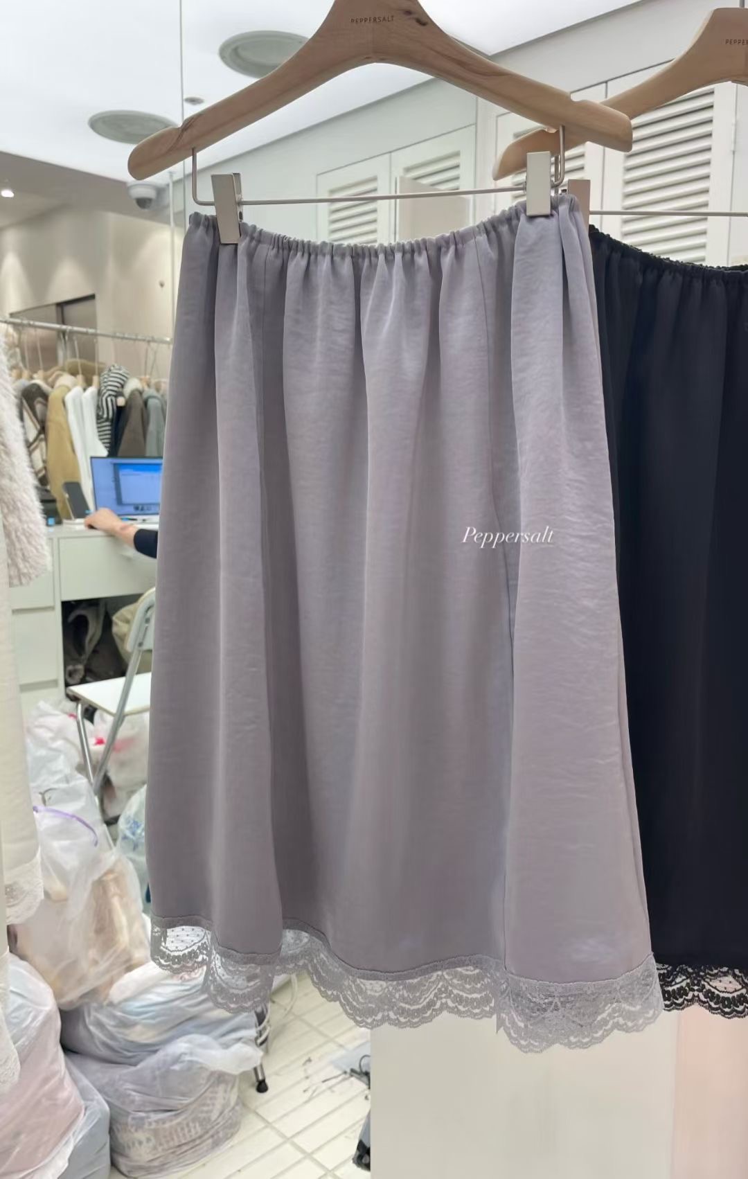 PEPPER 페페韓國代購女裝新款熱賣時尚26春夏半身裙中短裙PEPPER-SEOUL半身裙/中短裙圖色2