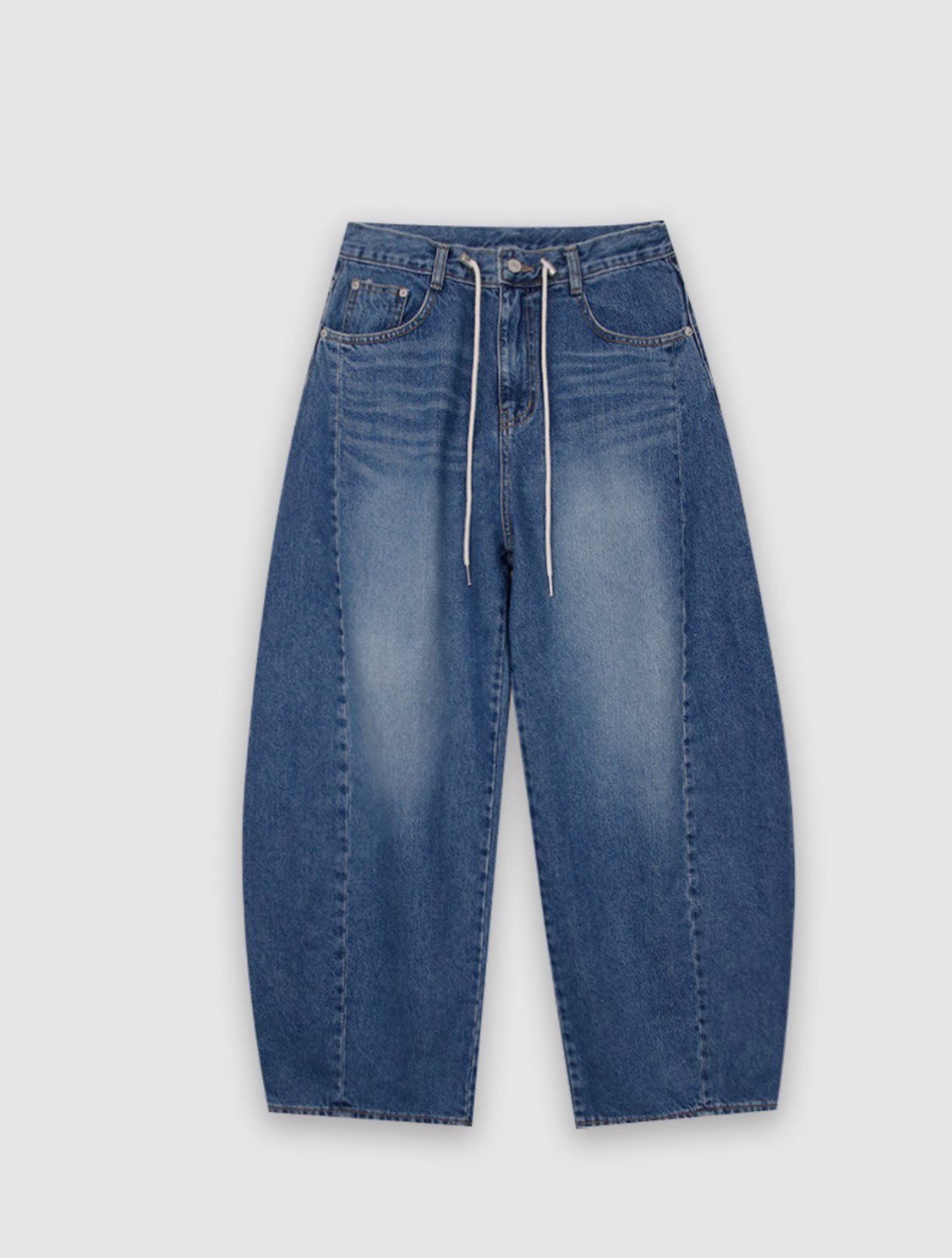 L V C韓國直郵實拍女裝新品職業休閑人氣熱賣推薦牛仔褲L_V_C牛仔褲圖色2