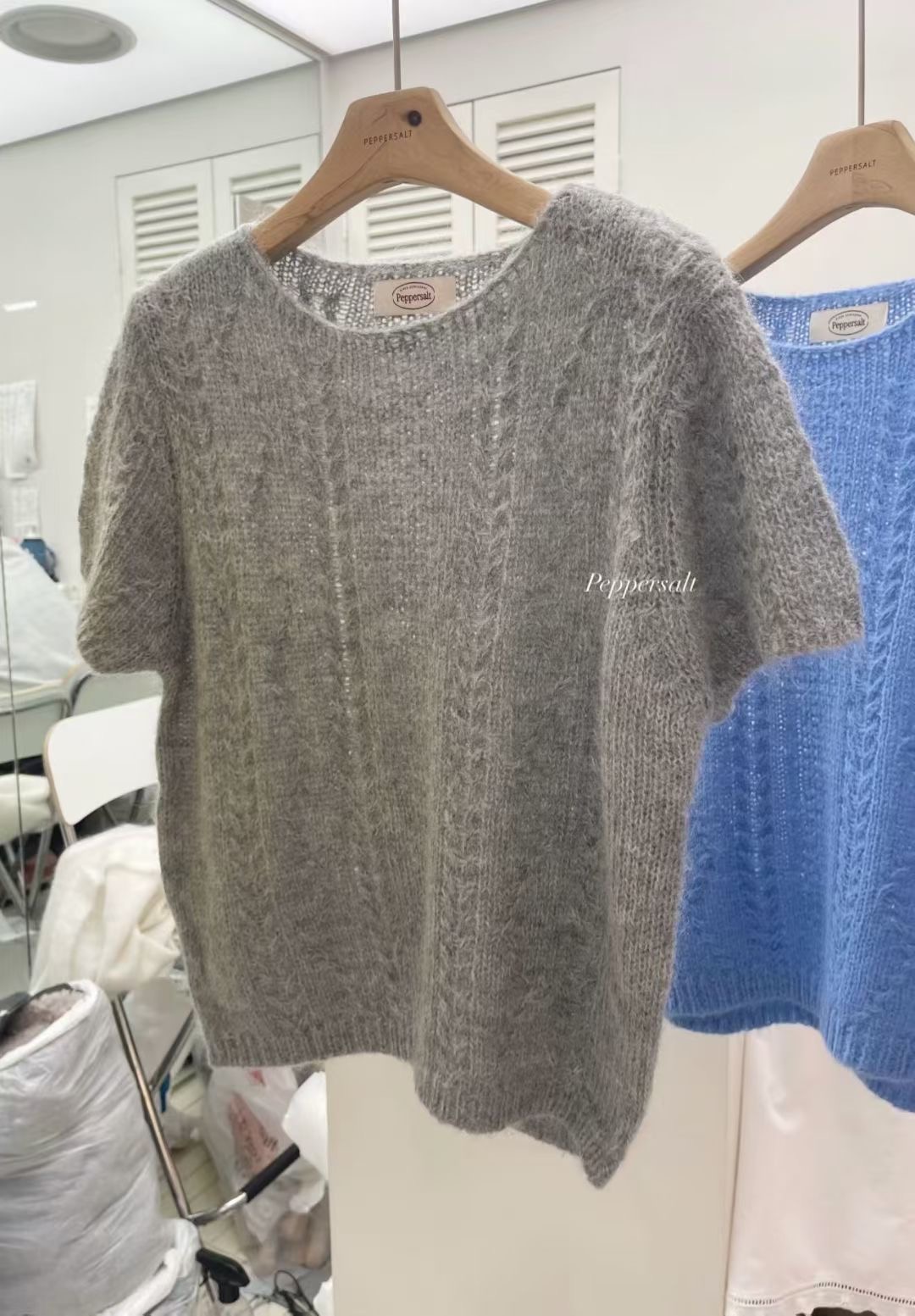 PEPPER 페페韓國東大門代購女士新款人氣休閑26春夏針織衫PEPPER-SEOUL針織衫圖色3