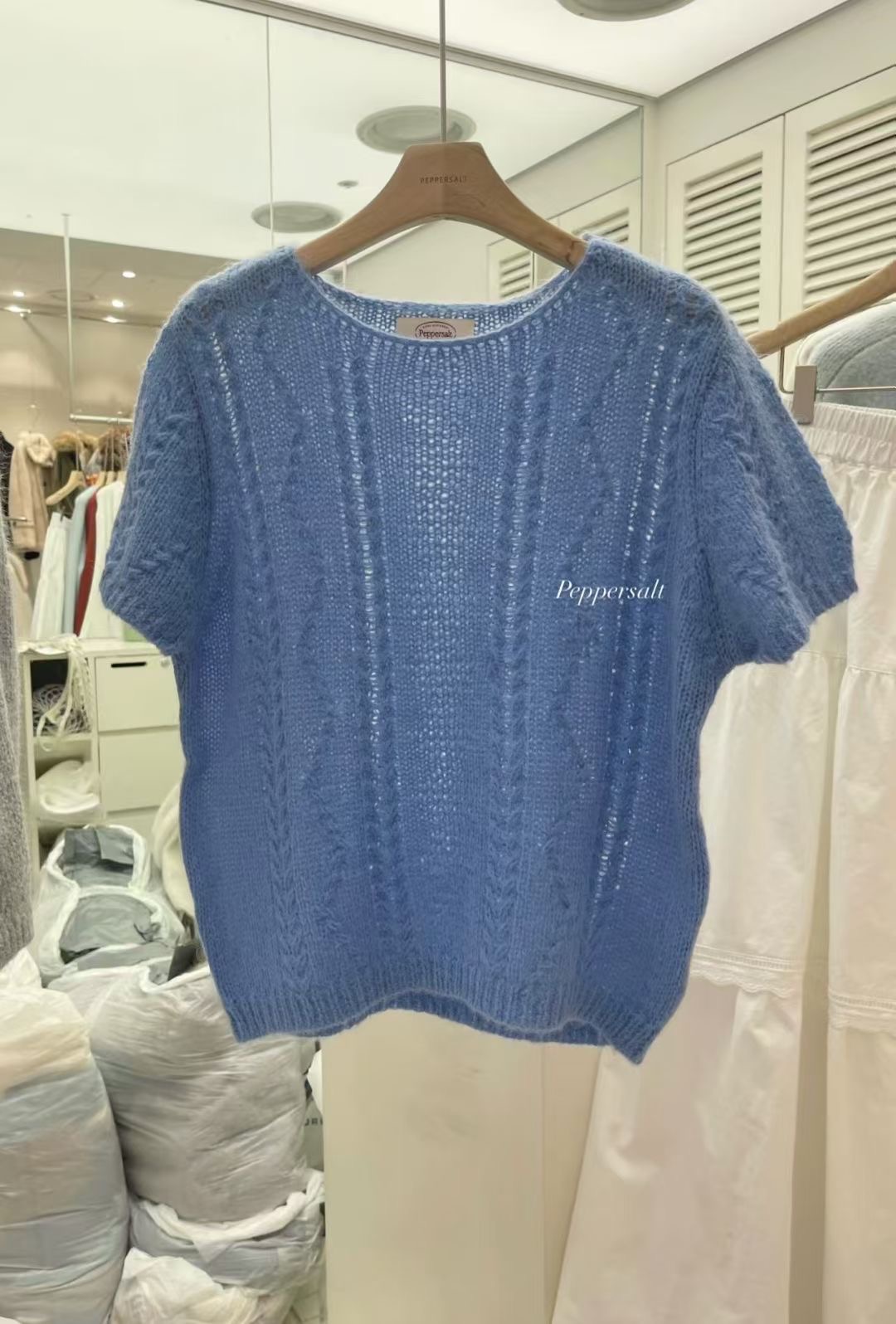 PEPPER 페페韓國東大門代購女士新款人氣休閑26春夏針織衫PEPPER-SEOUL針織衫圖色4