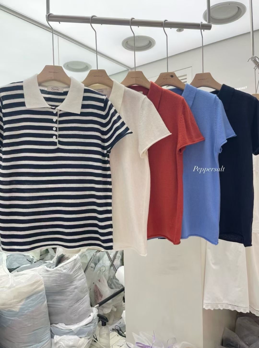 PEPPER 페페韓國代購女士新款熱賣時尚人氣休閑職業26春夏T恤PEPPER-SEOULT恤