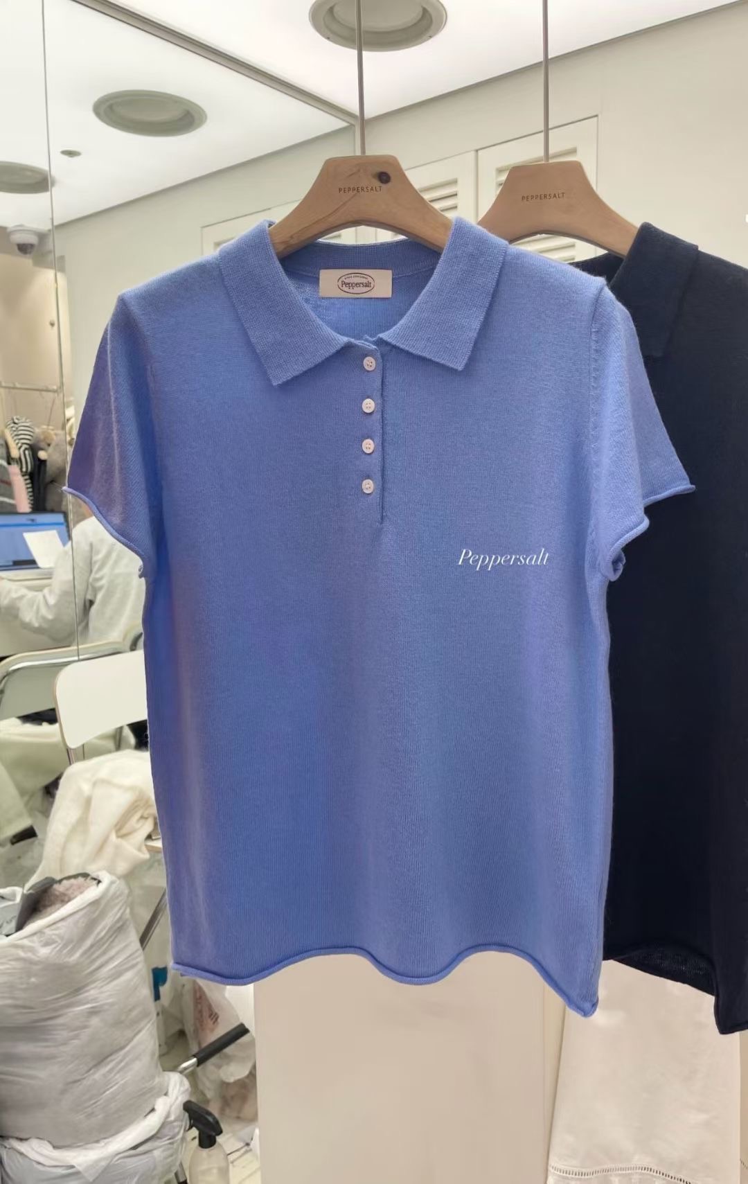 PEPPER 페페韓國代購女士新款熱賣時尚人氣休閑職業26春夏T恤PEPPER-SEOULT恤圖色4