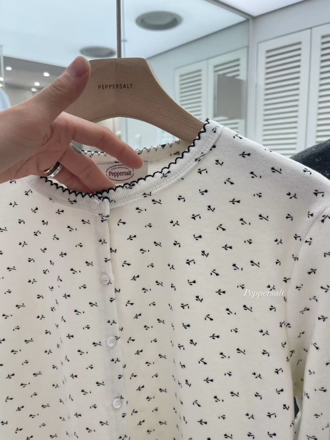 PEPPER 페페韓國代購女士新款人氣26春夏推薦針織衫開衫PEPPER-SEOUL針織衫