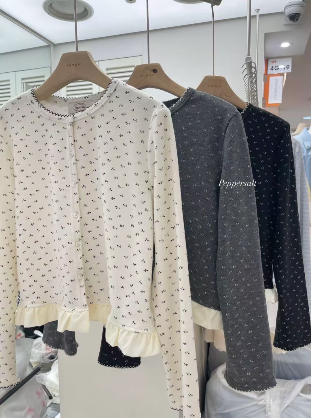 PEPPER 페페韓國代購女士新款人氣26春夏推薦針織衫開衫PEPPER-SEOUL針織衫