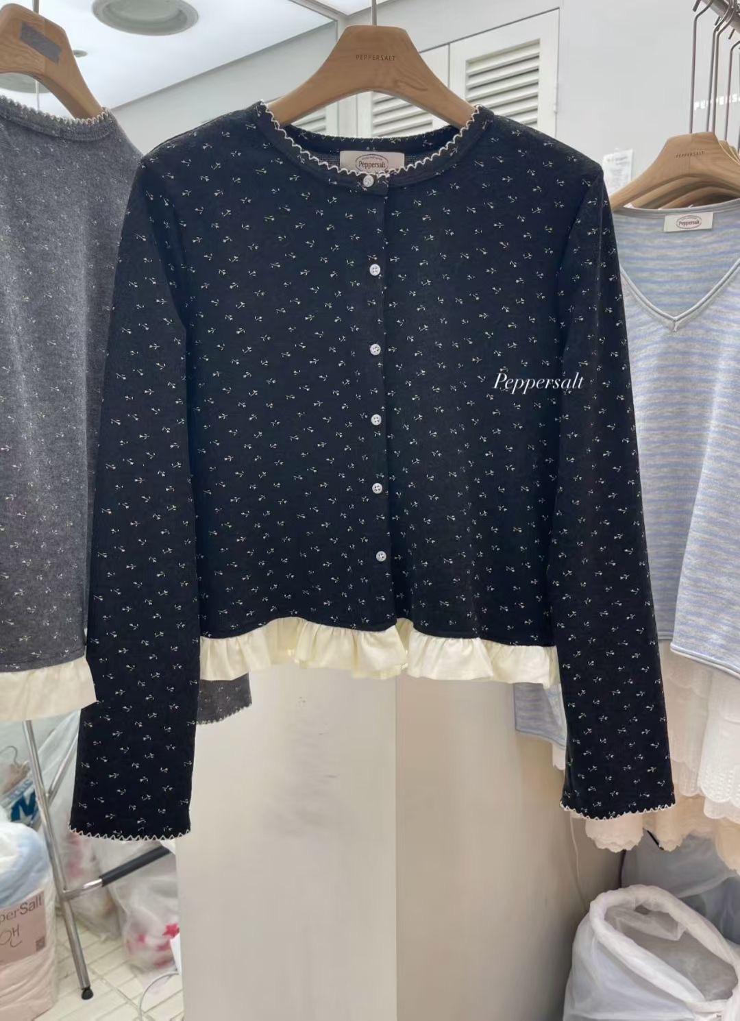 PEPPER 페페韓國代購女士新款人氣26春夏推薦針織衫開衫PEPPER-SEOUL針織衫圖色3