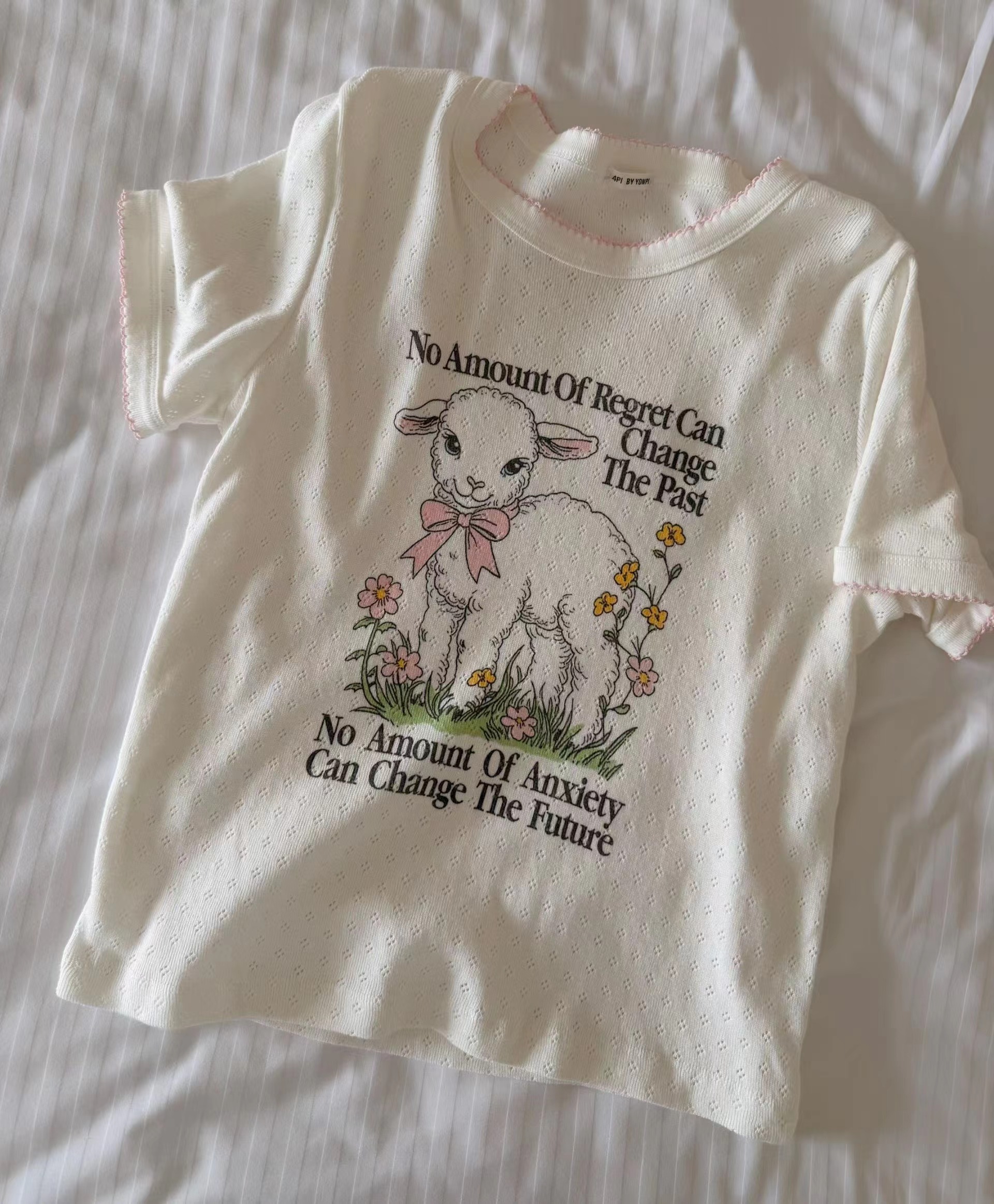 4PI東大門代購女裝新品真品熱賣26春夏休閑推薦人氣時尚T恤4PIT恤