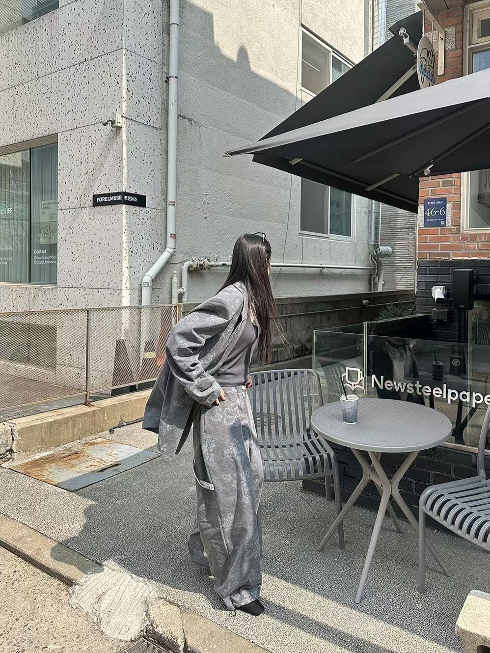 9nine東大門實拍女士新款職業真品26春夏推薦休閑人氣休閑褲9nine休閑褲