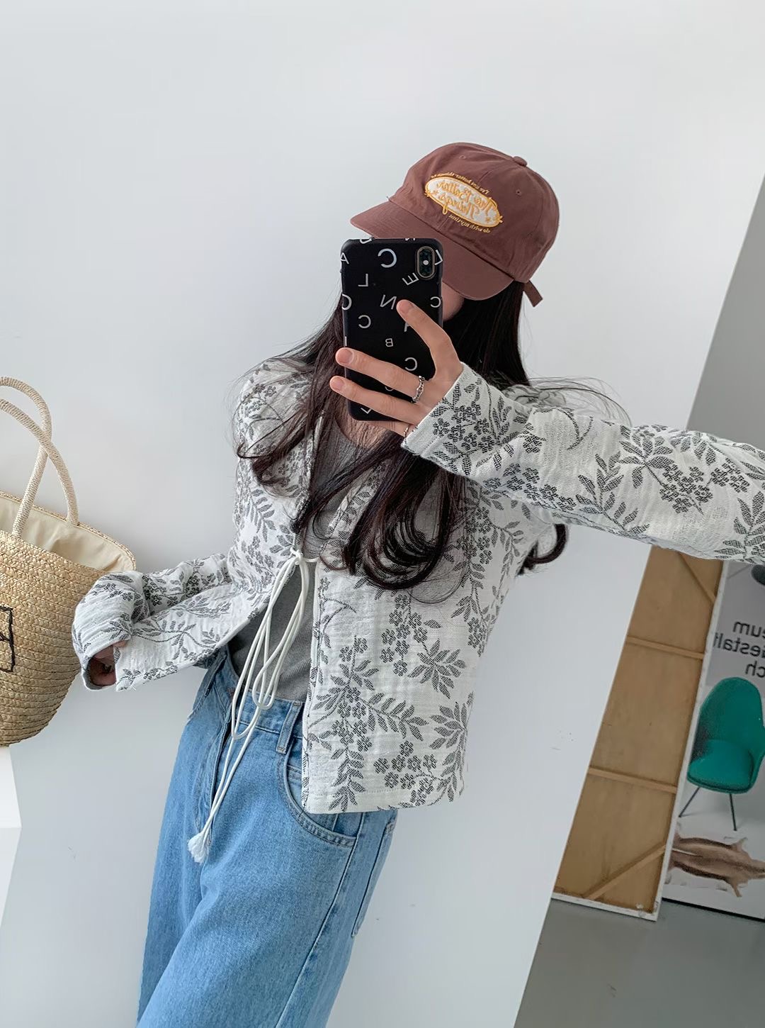 9nine韓國代購女士新款休閑時尚26春夏人氣職業熱賣真品夾克9nine夾克