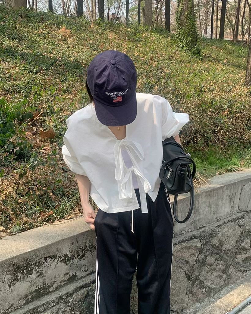 9nine東大門直郵女士新品時尚真品熱賣人氣職業襯衫蕾絲衫9nine襯衫/蕾絲衫